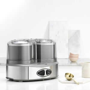 Sorbeti&egrave;re Duo 2x1L